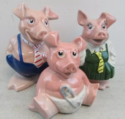 Three Wade Natwest Piggy Bank Money Box Maxwell Annabel Woody • £15