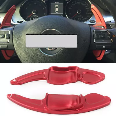 Steering Wheel DSG Paddle Extension Shift For VW Golf Jetta GTI R MK5 MK6 Red • $25