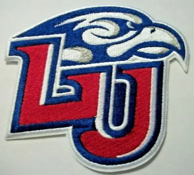 $4.95 • Buy Liberty University Flames~Embroidered PATCH~3 7/8  X 3 5/8 ~Iron Or Sew On~NCAA