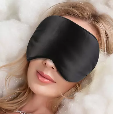 $7.39 • Buy 100% Silk Luxury Sleep Eye Masks - Silk Sleeping Mask -  Soft And Comfortable 
