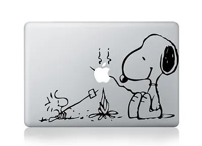 £5.49 • Buy MacBook 13  Snoopy Campfire Decal Sticker (pre-2016 MB Pro/Air Only)