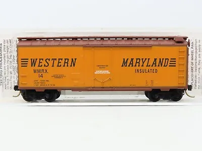 N Scale Micro-Trains MTL 21240 WM Western Maryland 40' Plug Door Box Car #14 • $24.95