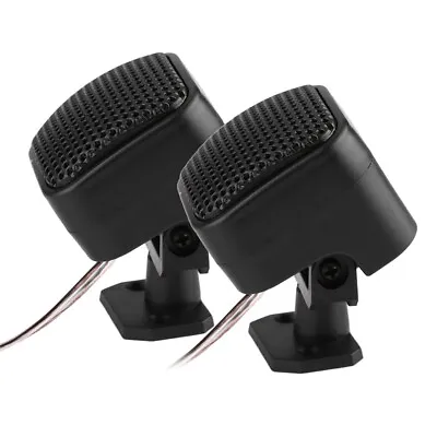 2pcs Car Small Square Speaker Loud Audio Music Tweeter Loudspeaker 500W • £7.75