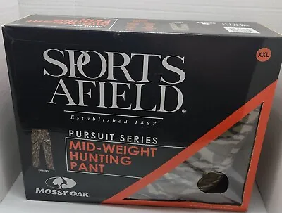 Sports Afield Mossy Oak Pursuit Series Mid-Weight Hunting Pants XXL 41 -44   • $36.54