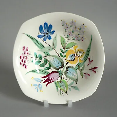Midwinter Pottery Bouquet Pattern Oatmeal Bowls Vintage 1960's Floral Fruit Side • £7.99