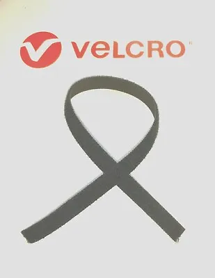 £0.99 • Buy VELCRO® Brand ONE-WRAP® 10mm X 330mm Or Metres Black Cable Tie Straps Hook Loop
