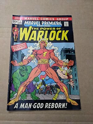 Marvel Premiere #1 (1971) 1st Adam Warlock & Soul Gem VG Marvel Comics Vintage  • $55