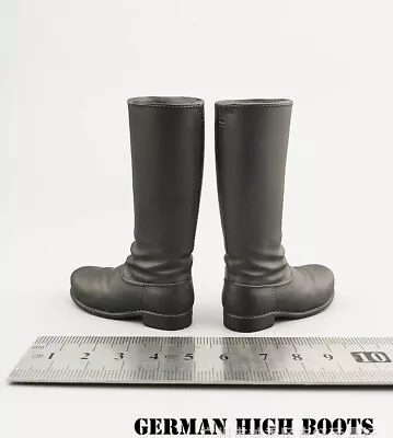 B3-1  1/6 Scale WWII German High Boots Model For 12  Figure Doll • £9.59