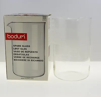 £39.53 • Buy New BODUM Spare Glass 12 Cup In Box #1512 Glass Germany Instructions On Box