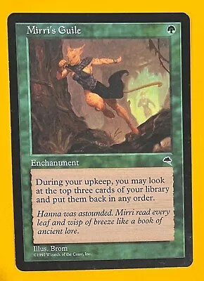 MTG MIRRI'S GUILE Tempest (OldManMTG 005-529) • $29.75