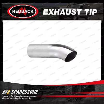 Redback Exhaust Tip Dump Pipe - 51mm 2  In 51mm 2  Out 178mm Long • $45.95