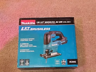 New Makita XVJ04Z 18 Volt 18V LXT Cordless Jig Saw (Bare Tool) New In Box • $114