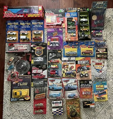 Huge Value - Big Lot Of Die Cast Cars - Racing Champions Matchbox Maisto MORE • $59