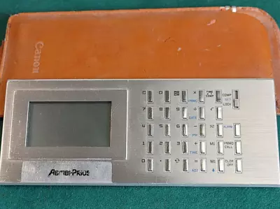 Vintage Canon Quartz Calendar QC-1 Calculatoe • $25