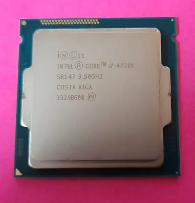 Intel Core I7-4770k 3.50GHz Quad Core Processor SR147 LGA1150 CPU • $39.95