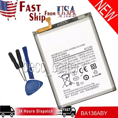 Replacement Battery For Samsung A13 SM-A135F A136B A137 EB-BA136ABY  GH82-27431A • $18.55