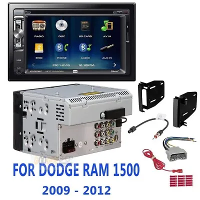 For Dodge 2009-2012 RAM DUAL XDVD276BT Car Stereo Radio Dash Kit NEW • $109.99