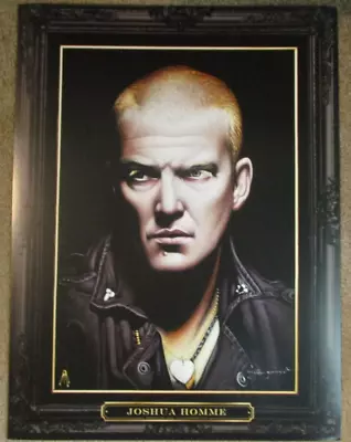 JOSH HOMME QUEENS OF THE STONE AGE Concert Gig Tour Poster PORTRAIT Kii Arens • $24.99