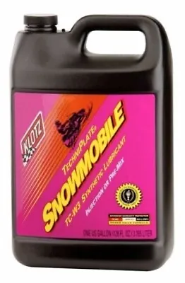 Klotz Synthetic Tc-w3 Techniplate 2 Stroke Snowmobile Oil 1 Gallon • $59.95