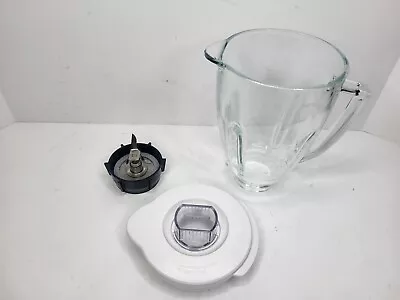 $14.99 • Buy OEM Replacement Glass Jar Pitcher For Oster 6650 Blender W/ Blade NEEDS CLEANED