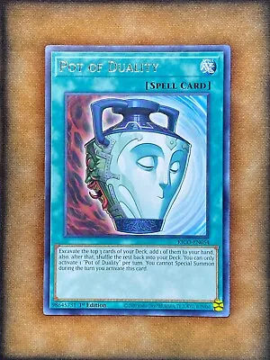 Yugioh Pot Of Duality KICO-EN054 Rare 1st Ed NM • $1.59