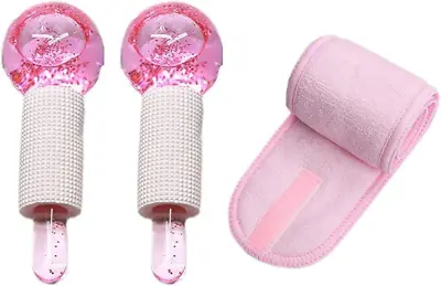 Ice Globes For Facials Jessipako Ice Roller Mold Set For Eyes And Face 2pcs & • £15.44