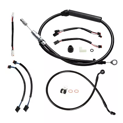 16  Handlebar Wiring Clutch Throttle Cable For Harley Davidson Softail 2020-2021 • $149.99