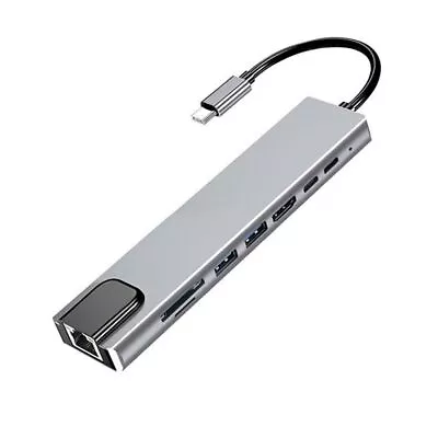 $23.82 • Buy USB C Converter USB C Hub 8 In 1 Docking Station Type C Adapter 8 In 1 USB Hubs
