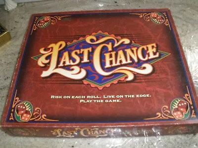 $20.69 • Buy Milton Bradley Last Chance Dice Game Complete 1995
