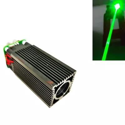 High Power 520nm 800mw Green Dot Fat Beam Warning Laser Diode Module 12V • $77.03