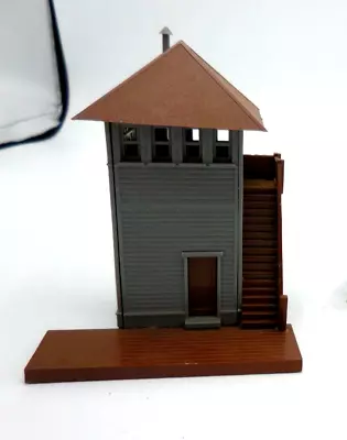 Vintage Plasticville Switch Tower  HO Scale Model Train Railroad Glued • $9.99