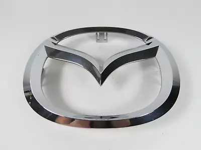 07-16 Mazda 3 Front Grille Emblem Chrome Badge Sign Symbol Logo Genuine OEM • $19.99