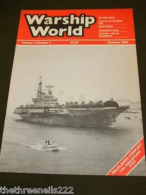 Warship World - Summer 1992 - Loss Of Hms Sheffield • £6.49