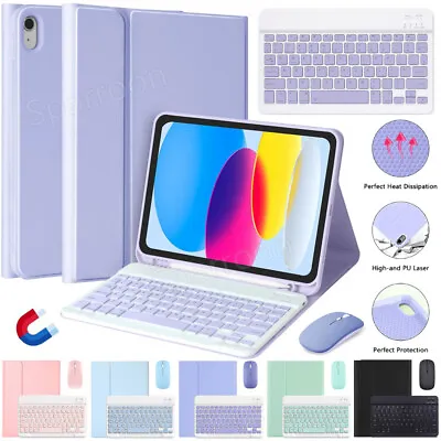 Bluetooth Keyboard & Case Cover For IPad 10th/9/8/7/6/5th Gen/Air 2 3 4 5/Pro 11 • $24.99