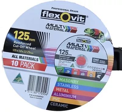 FLEXOVIT 125mm Multi Material Cutting Disc • $33