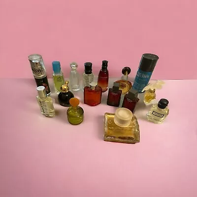 Vintage Mini Perfume Bottles Lot 17 Vintage Pieces • $150