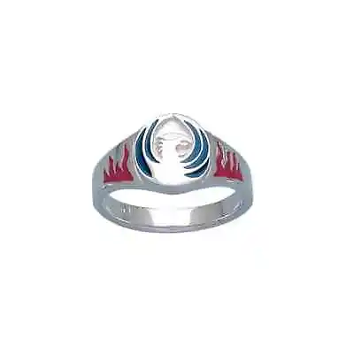 $69.97 • Buy Phoenix .925 Sterling Silver Ring By Peter Stone Jewelry Fine Enameled