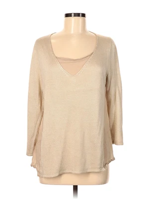 $14.99 • Buy Zara Women Brown Long Sleeve Top M