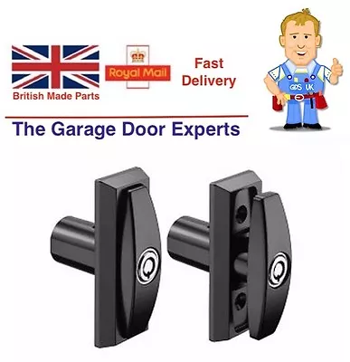 Compton Garage Side Door Pop Out Twist Lock Handle Garage Door Spares Parts  • £37.75