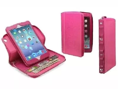 NEW Aduro BookCase Folio-Vegan Leather For MacBook 13  Pro & Retina Pink • $15.99