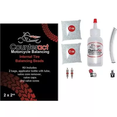 2 - 2oz Bags Counteract Motorcycle Tire Balancing Beads • $29.95