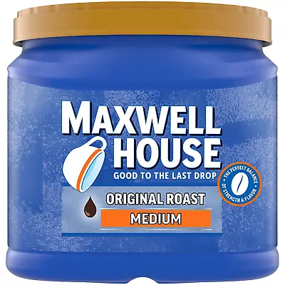 Maxwell House The Original Roast Medium Roast Ground Coffee (30.6 Oz Canister) • $10.93