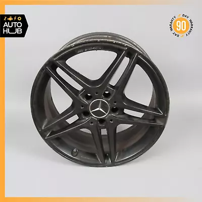 Mercedes W204 C63 AMG C350 C250 8 X 18 18  Front Wheel Rim Black 2044019402 OEM • $468.95