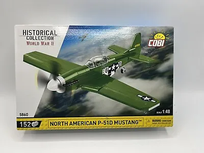 Cobi 5860 - World War II - North American P-51D Mustang 152 Pcs • $38.71