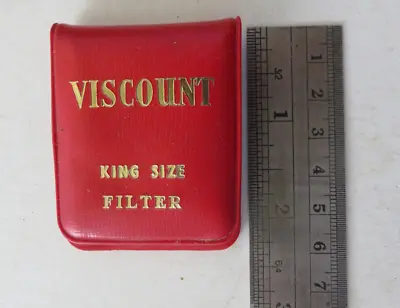 Vintage Advertising Viscount Cigarette  Novelty Matches Match Box Mirror • $20