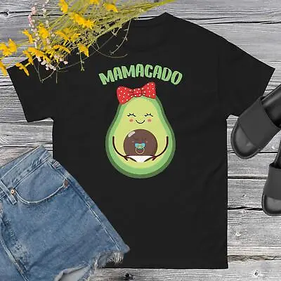 Avocado Mom Funny Mommy Mom Pregnancy Announcement Mamacado T-Shirt • $12.99