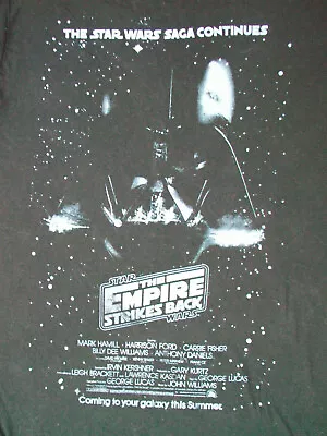 Star Wars The Empire Strikes Back Rare Vintage Tee Shirt Sz Womens M Mens S  • $17.99