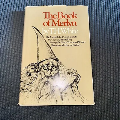 The Book Of Merlyn By T.H. White 1977 HCDJ Book Club • $12