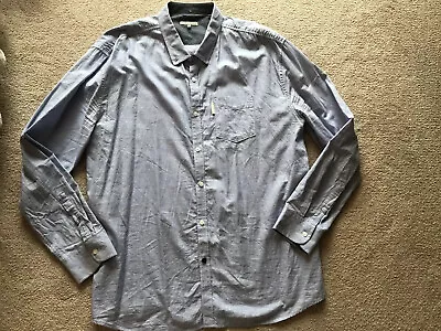 Mens Marc Ecko Button Down Long Sleeve Dress Shirt Size XXL Front Pocket Nice • $9.99