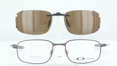 Custom Made For Oakley CHIEFTAIN-OX5072-53X18-TAB Polarized Clip-On Sunglasses ( • $49.99
